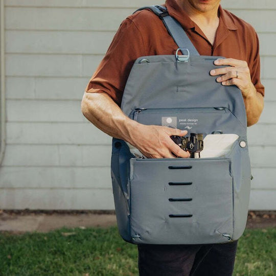 Peak Design Geantă crossbody pentru aparat foto Albastră