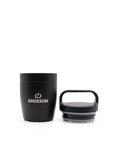 Emerson Thermos Glass Plastic Stainless Steel BPA Free 250ml Eco