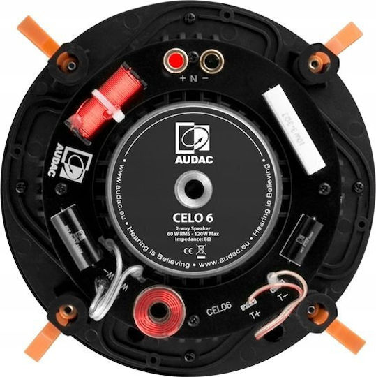 Audac Deckenlautsprecher 40W Stück Weiß