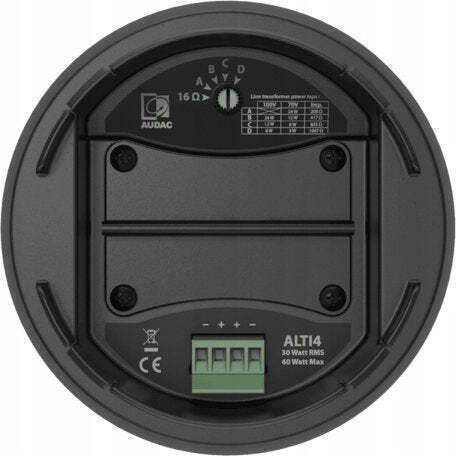 Audac Hängelampe Lautsprecher 60W Stück Schwarze