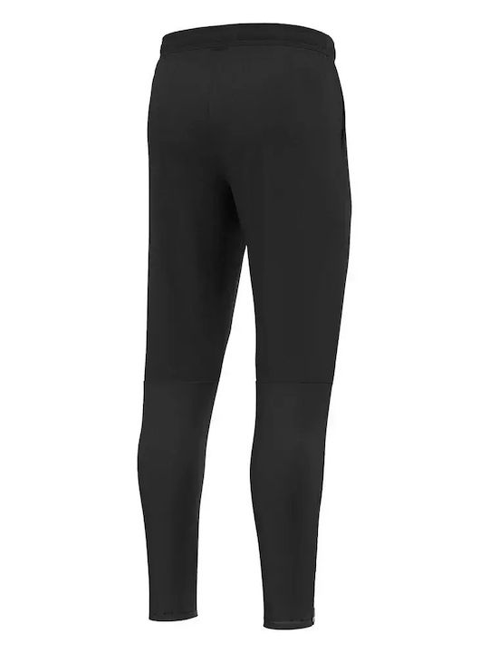 Walo Herren-Sweatpants Glänzende Schwarz Jogginghose