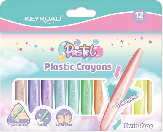 Keyroad Crayon 12pcs Packaging