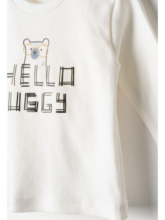 Kinder Sweatpants Set Beige
