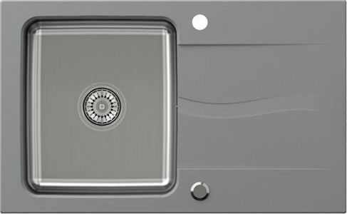 Steiner Michael 111 Drop-In Inox 78x48cm Silver