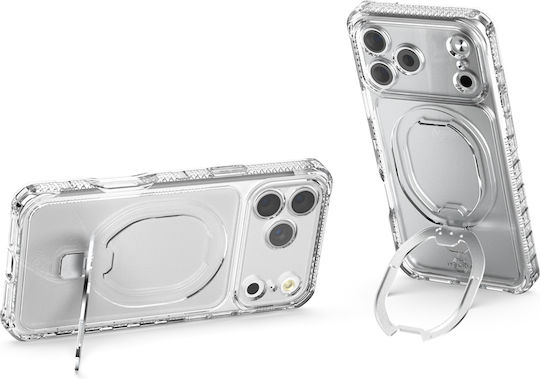 Itskins Hybrid R Clear Stand With Magsafe Clear iPhone 18 Pro Max/17 Pro Max Mobile Phone Case