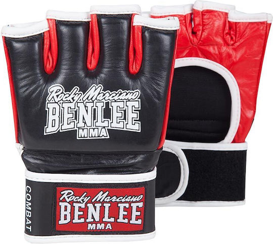 Benlee Mănuși MMA de Sparring din Piele Slammer Negre S