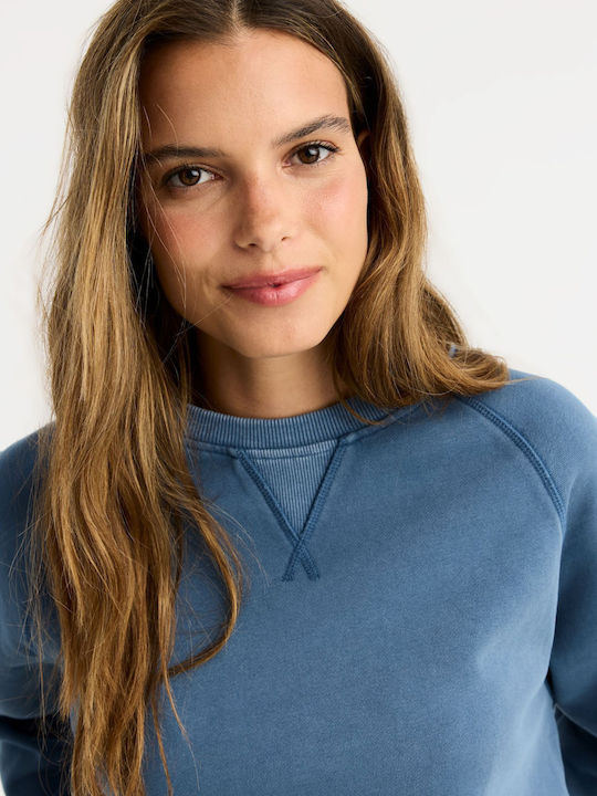 Kimberly Lang Damen Sweatshirt Blau