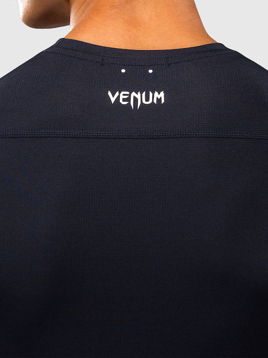 Venum Мъжка Къс Ръкав Блуза VENUM-06390-414 За Джиу-Джицу / ММА Синя