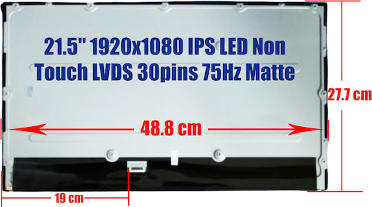IPS / LED / Touch 1920x1080 Матов за Лаптоп Hp 22-dg0002la 1-SCR0800