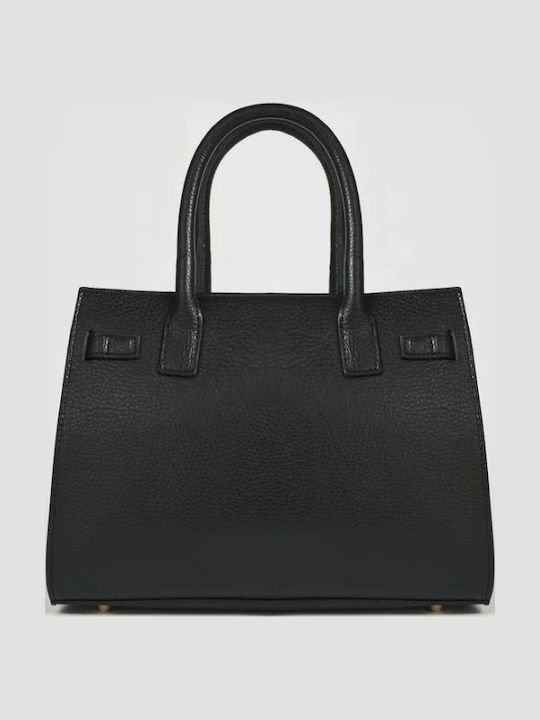 Leather Women's Handbag Black
