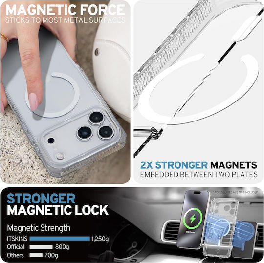 ITSkins Hybrid Back Cover Transparent for iPhone 18 / 17 Pro