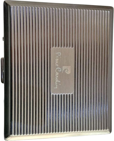 Метална табакерка Pierre Cardin Сребриста 9х8x2cm 99202-300