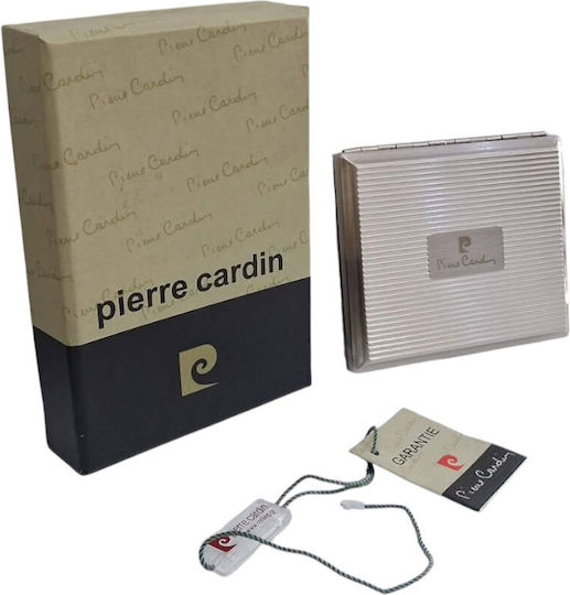 Метална табакерка Pierre Cardin Сребриста 9х8x2cm 99202-300
