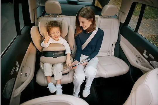 Cybex Pallas G3 Καθισματάκι Αυτοκινήτου i-Size με Isofix Μπεζ 9-36 kg