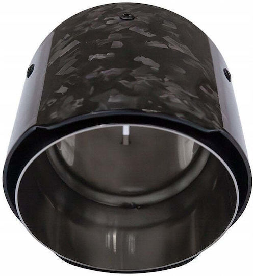 Mtuning Abgasendstück Typ: 14 114mm Eingang 76mm Carbon Glanz