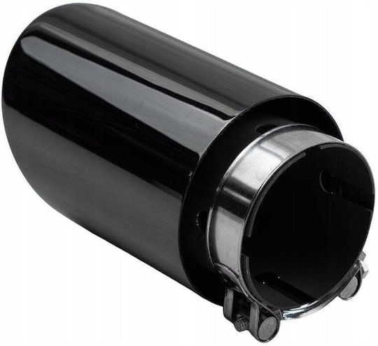 Poujoulat Exhaust Termination Type 53 101mm Inlet 70mm Black Chrome