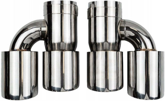 Poujoulat Kaminrohr Abschluss Typ: 27 101mmx2 Eingang 67mm Set
