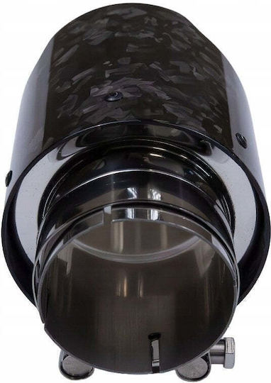 Mtuning Abgasendstück Typ: 14 114mm Eingang 76mm Carbon Glanz