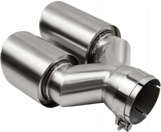 Poujoulat Kaminrohr Abschluss Typ 42 89mmx2 Eingang 76mm Set