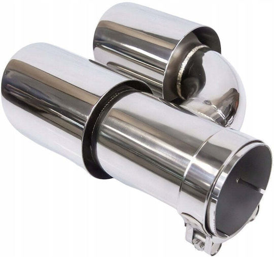 Poujoulat Set Für Kaminrohre Abschlussstücke Typ:28 101mmx2 Eingang 51mm