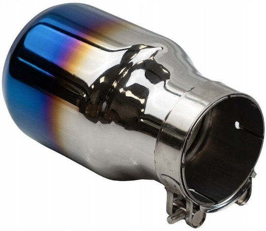Poujoulat Kaminrohr Abschluss Typ 25 101mm Eingang 67mm Poliert Burn