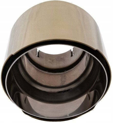 Poujoulat Kaminrohr Abschluss Typ 39 89mm Eingang 67mm Gold Satin