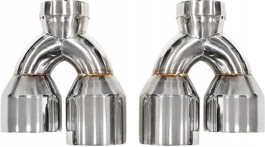 Poujoulat Kaminrohr Abschluss Typ: 34 101mmx2 Eingang 70mm Set