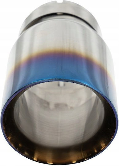 Poujoulat Kaminrohr Abschluss Typ 23 101mm Eingang 67mm Poliert Burn