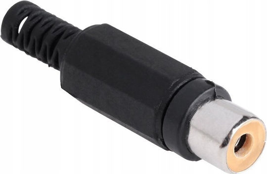 Βύσμα RCA Μαύρο GNI0063