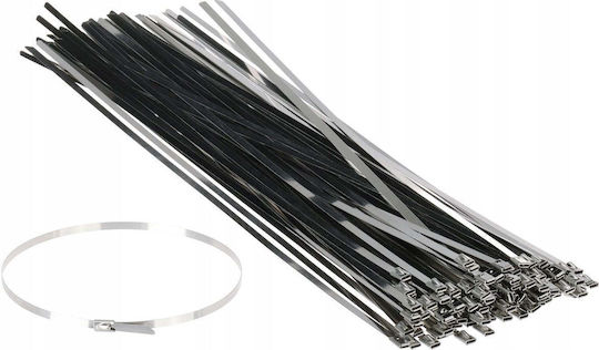 Delta Metallische Kabelbinder 400mm x 4,6mm (100 Stück)