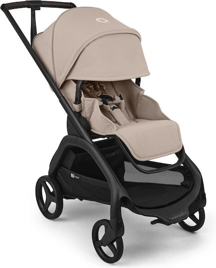 Bugaboo Dragonfly Plus 2 in 1 Baby Stroller Suitable for Newborn Black/Desert Taupe