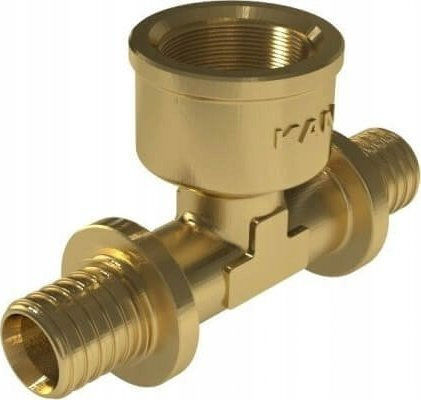 KAN-therm Тръбни Гробове Свързващ Месингов 1/2" 25мм 2509258004