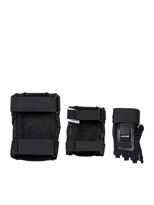 Usd Skate Setul de echipament de protecție pentru Rollers Negru