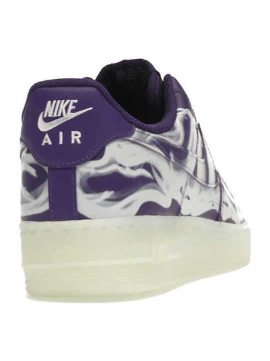 Air Force 1 Low '07 Сникърси Лилав Skeleton Halloween 2021