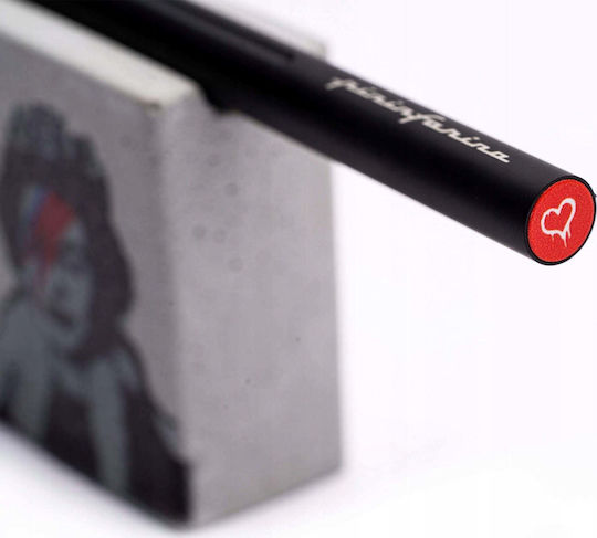 Pininfarina Segno Bleistift HB mit Radiergummi Schwarz