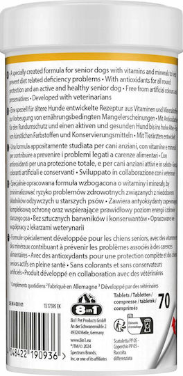 8in1 8in1 Hundepulver mit Multivitaminen in Tabletten 1.944g für die allgemeine Gesundheit