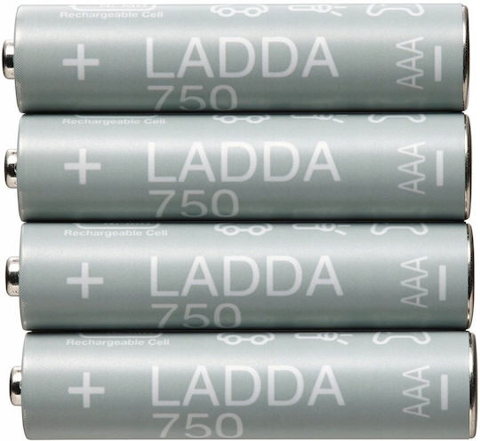 Varta Rechargeable Batteries AAA Ni-MH 750mAh 1.2V 4pcs