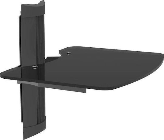 Ergosolid Ovi-s1 Audio Video Dvd Regal Gehärtetes Glas Sehr Hochwertige Verarbeitung