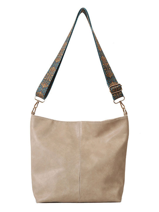 Geantă Damă Tip Crossbody Ecru