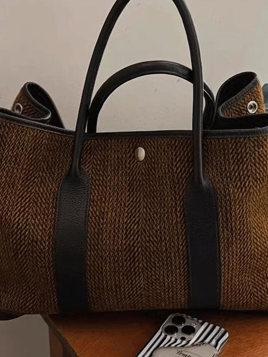 Γυναικεία Shopper Τσάντα Καφέ