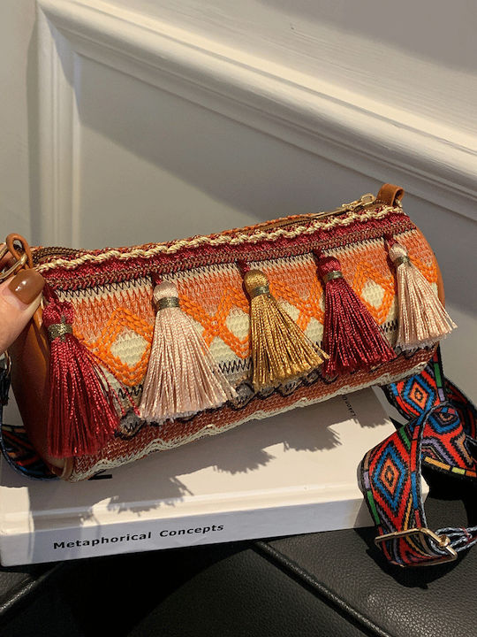 Damentasche Schulter Crossbody Orange