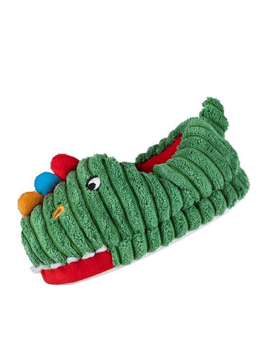 Fun Socks Kids' Slipper Socks Green Fun Socks Kids' Slipper Socks Green