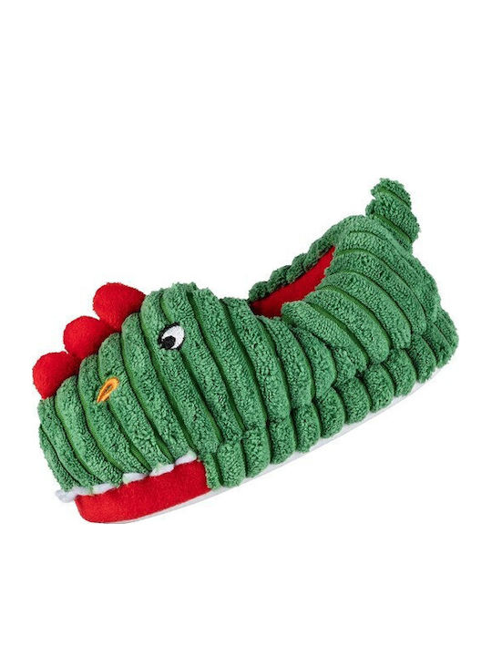 Fun Socks Kids' Slipper Socks Green