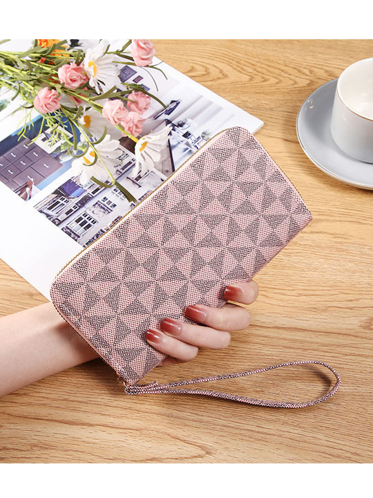 Portofel Mare Din Material Textil Pentru Femei Pentru Monede Portocaliu