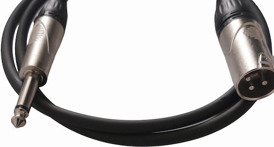 Onsei XLR кабел мъжки - Черен 1m ON-I32810
