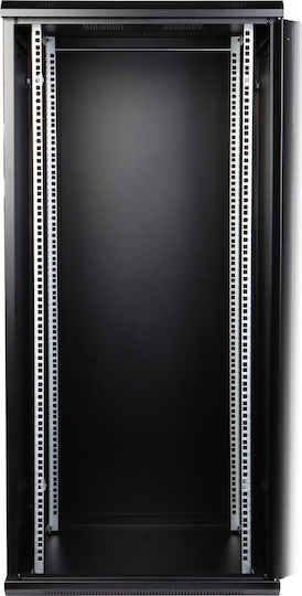 Delta Wandmontierte Rack-Schranke 27U Schwarze EPRADO-R19-27U/600-BLUE