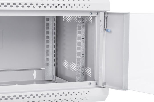 Netrack Επιτοίχια Καμπίνα Rack 19U Γκρι