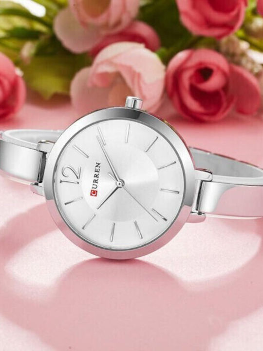 Curren Women's Watch 36mm Battery With Stainless Steel Bracelet Silver