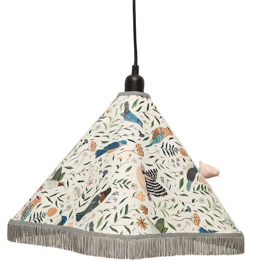 Pendant Ceiling Light with E27 Socket Birds