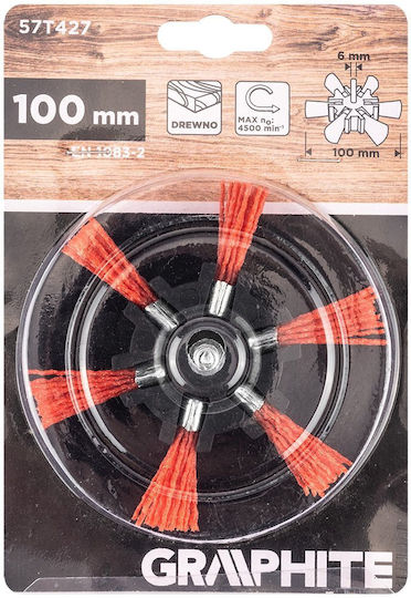Graphite Четка Нaйлон 100mm